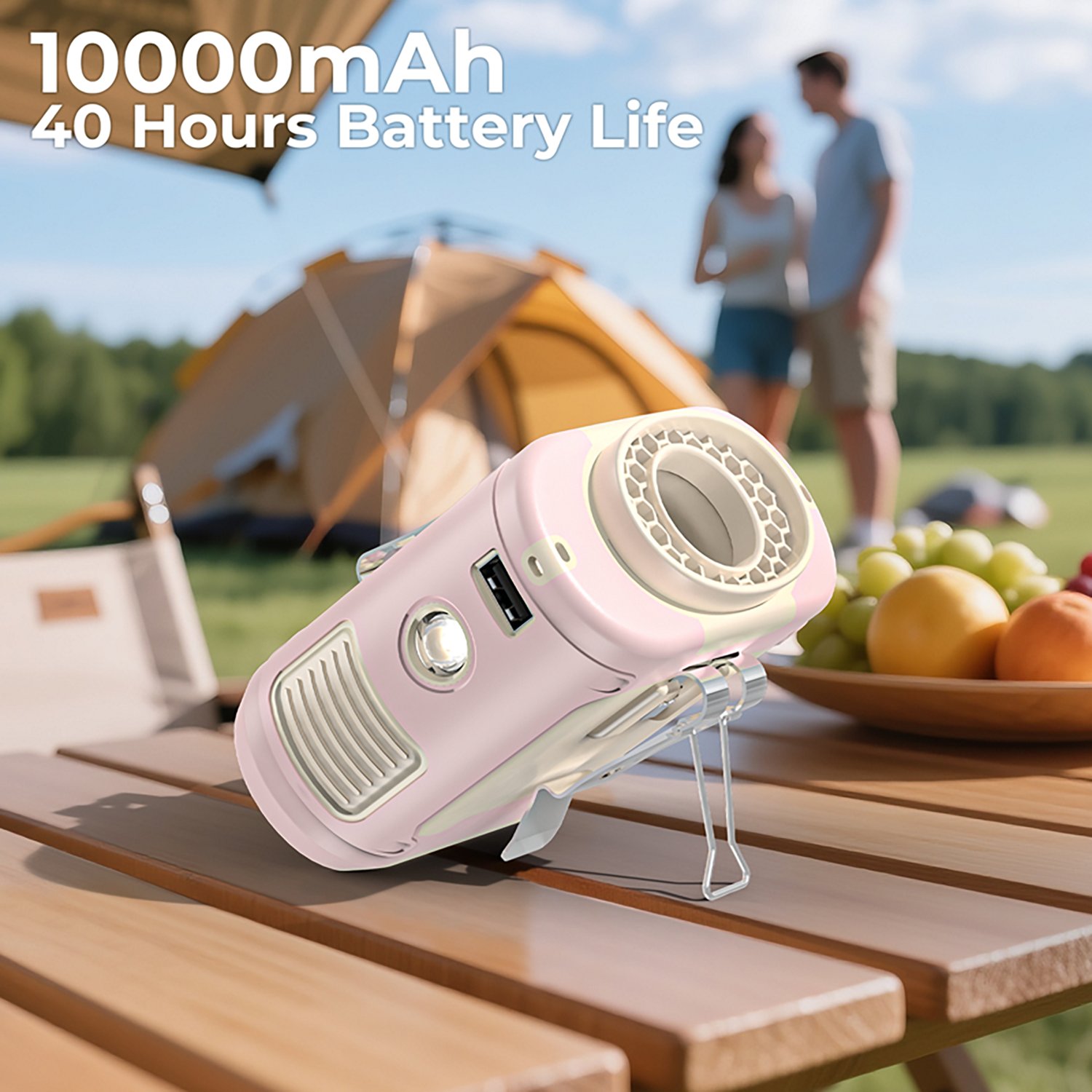 Panergy K50 40-Hour Rechargeable Portable Waist Fan - view number 3