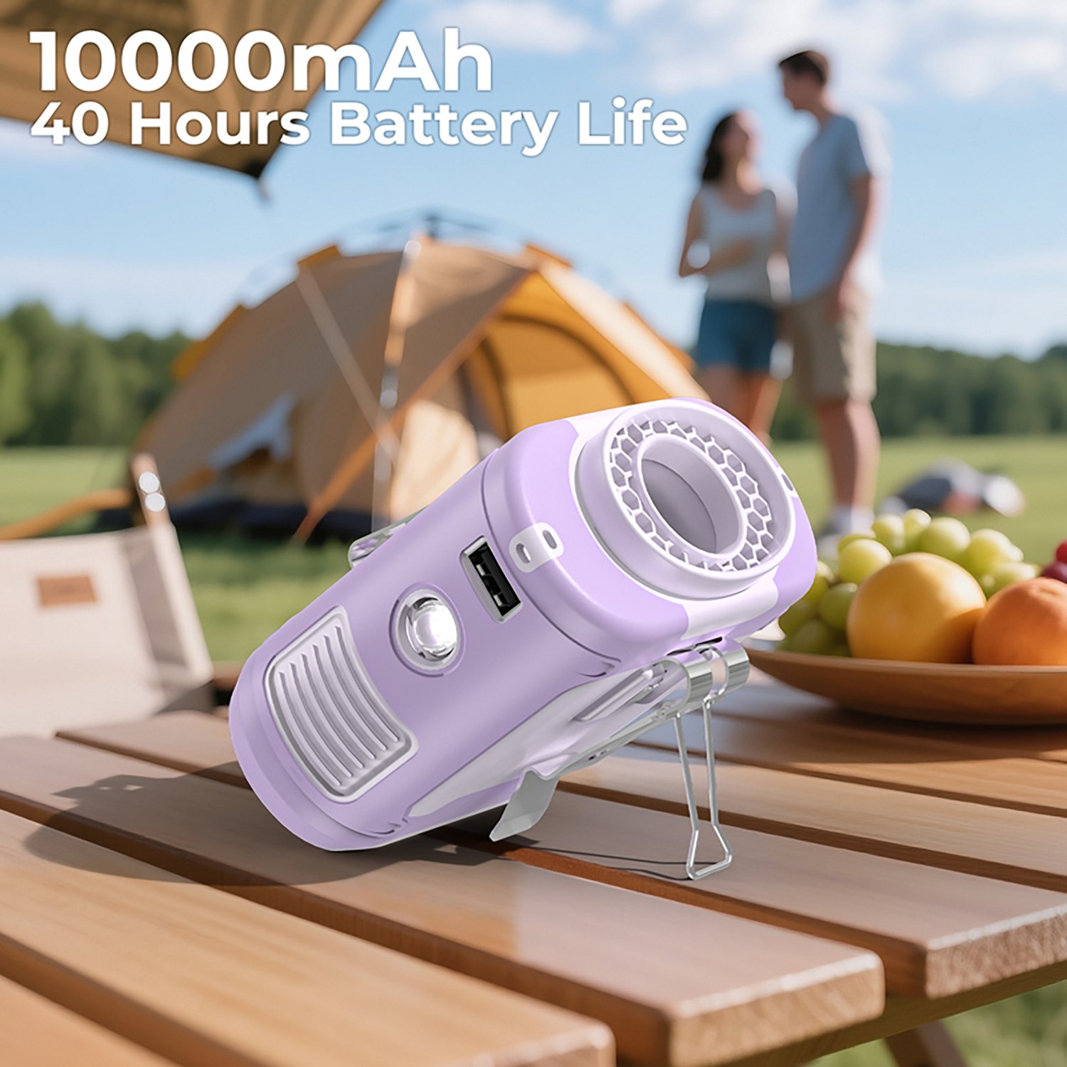 Panergy K50 40-Hour Rechargeable Portable Waist Fan - view number 3