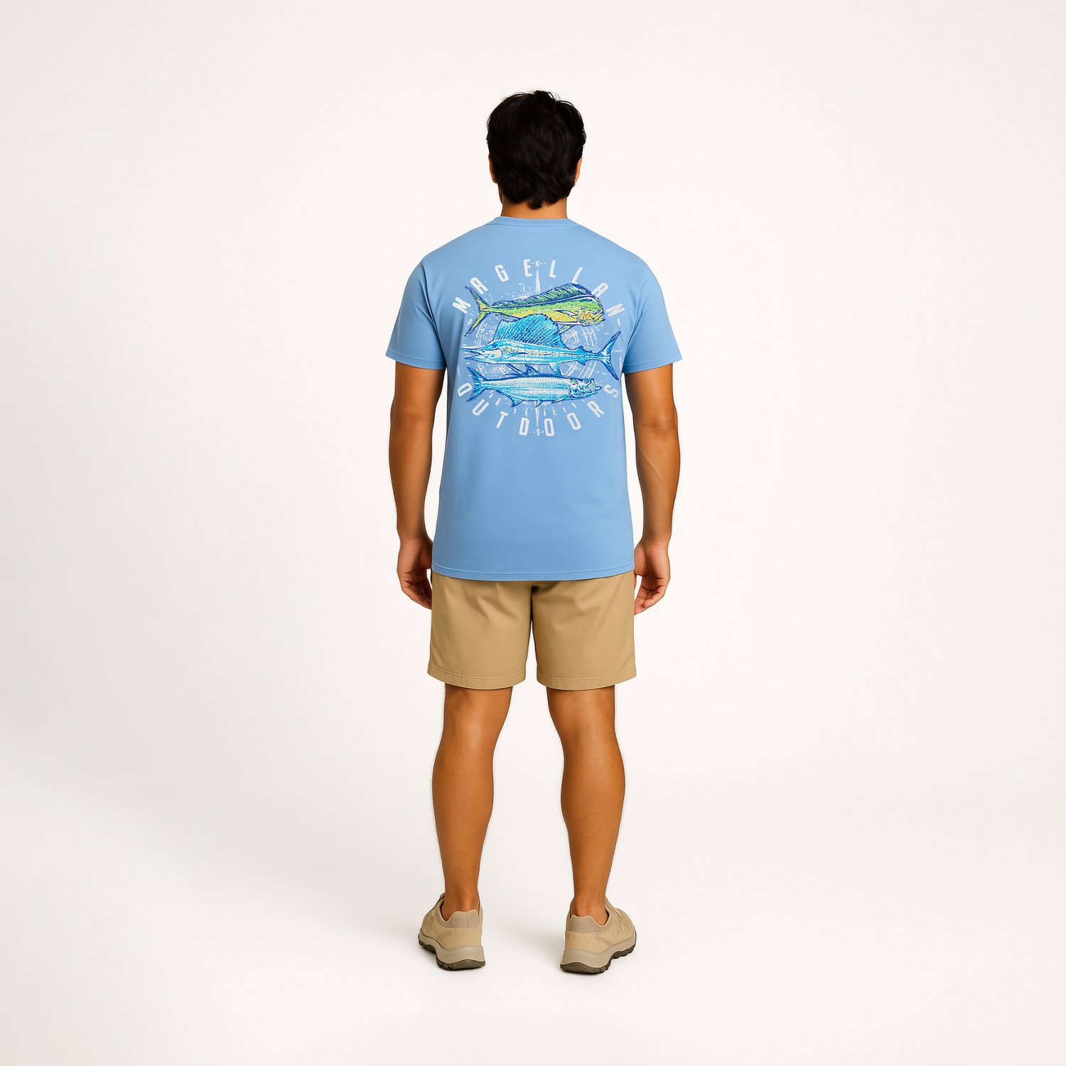 Magellan Outdoors Men's Salt Collage T-shirt - view number 3