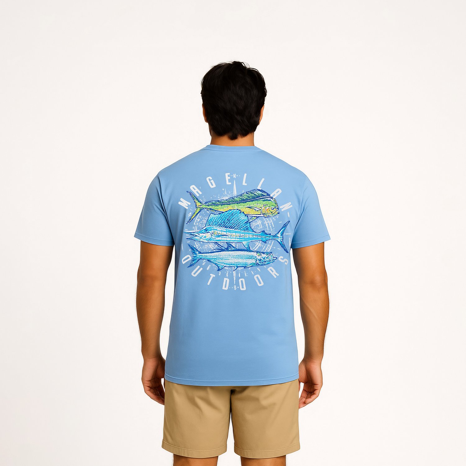 Magellan Outdoors Men's Salt Collage T-shirt - view number 4