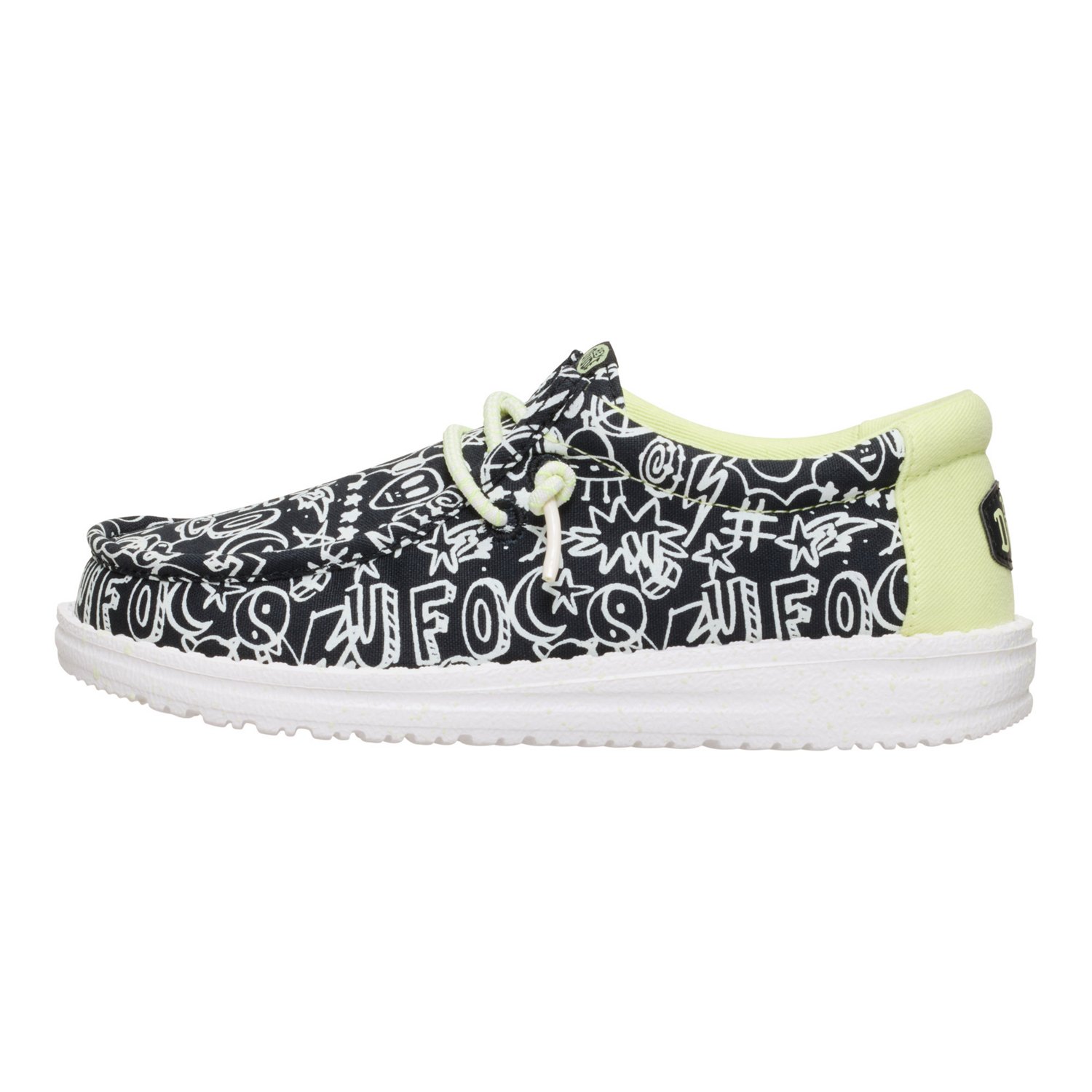HEYDUDE Boys' Wally Space Glow Shoes - view number 2