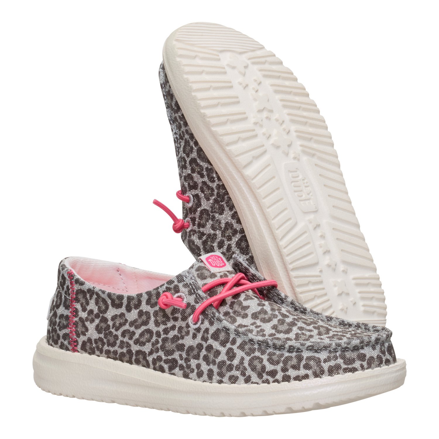 HEYDUDE Girls' Wendy Luxe Leo Shoes - view number 6