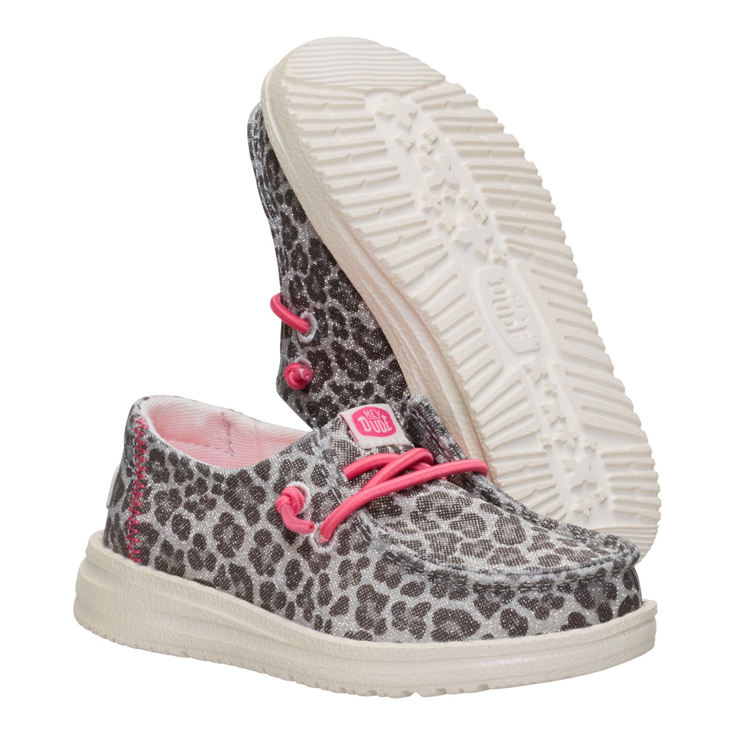 HEYDUDE Toddler Girls' Wendy Luxe Leo Shoes