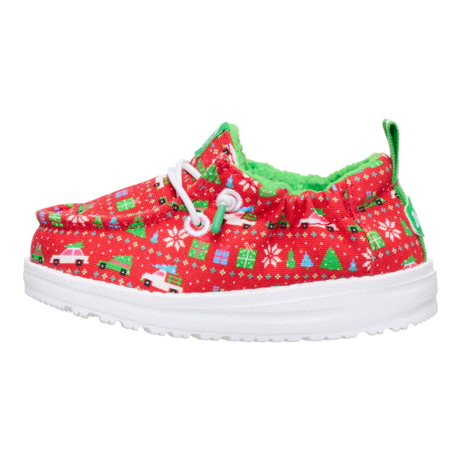 HEYDUDE Infants' LILDUDE Holiday Sweater Mini Mocs - view number 2