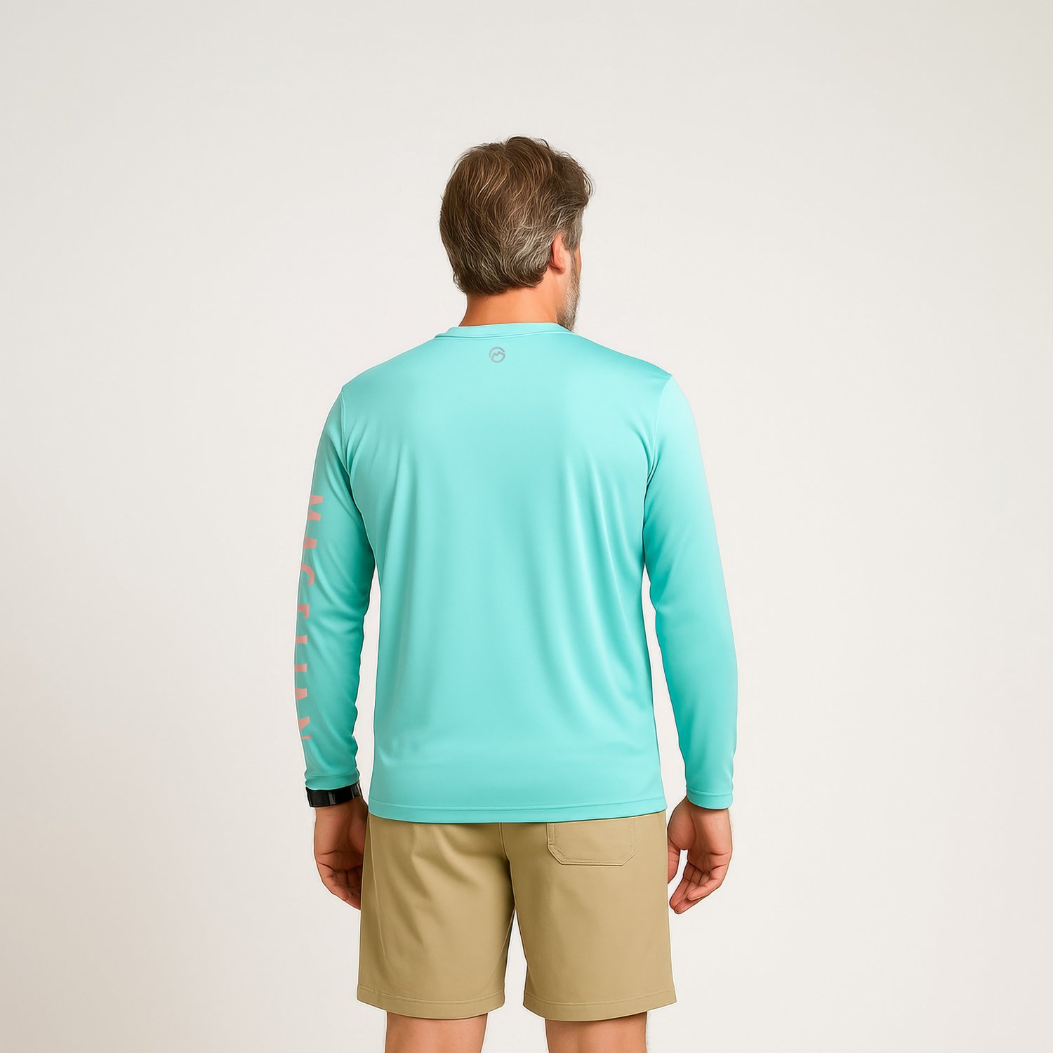 Magellan Outdoors Men's Casting Crew Core Graphic Long Sleeve T-shirt                                                            - view number 4