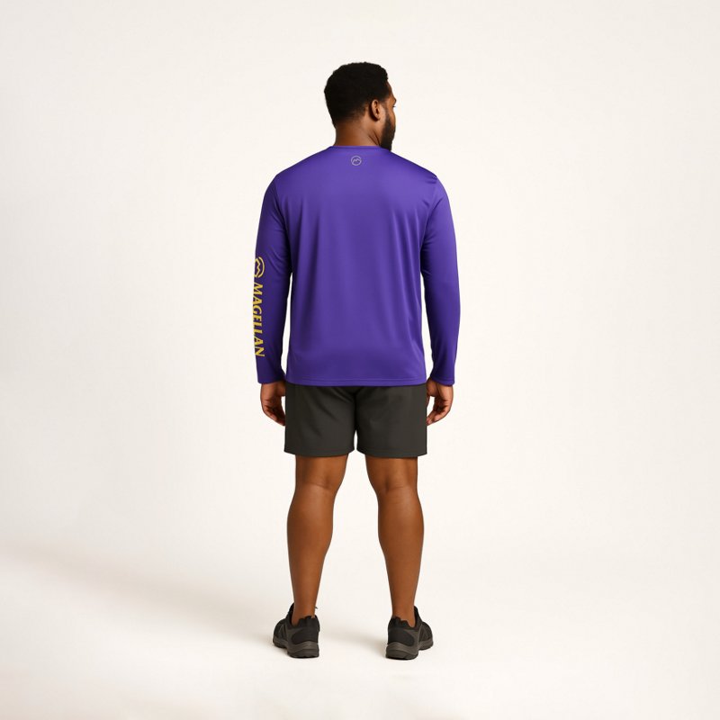 Magellan Outdoors Men's Casting Crew Core Graphic Long Sleeve T-Shirt-image