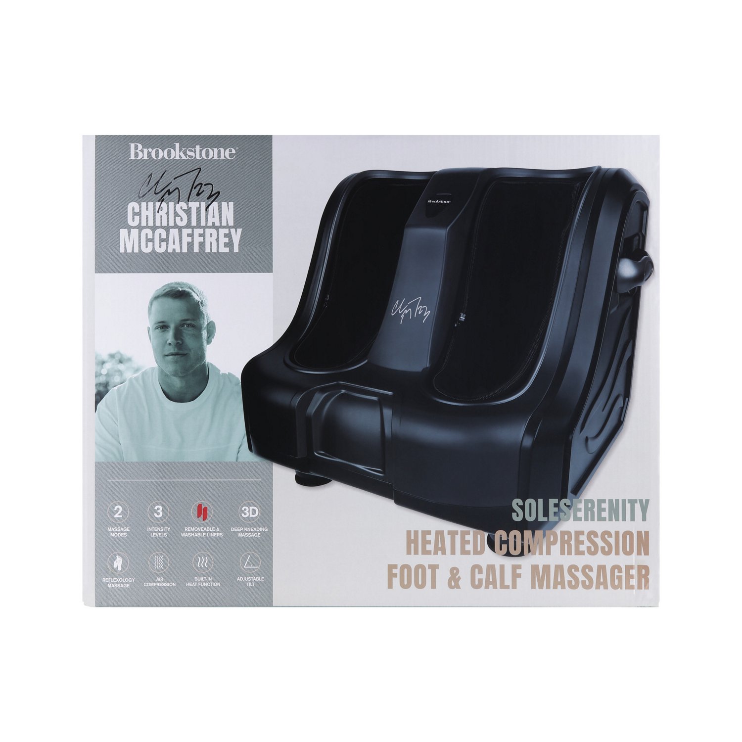 Brookstone Shiatsu Foot & Calf Massager - view number 6