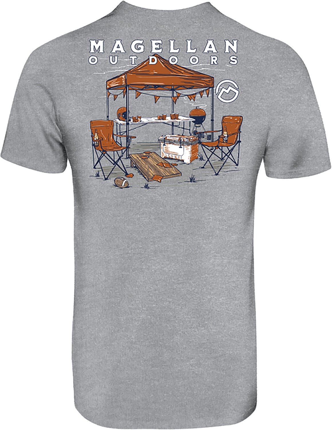 Magellan Outdoors Men's Tailgate Burnt Orange T-shirt Academy