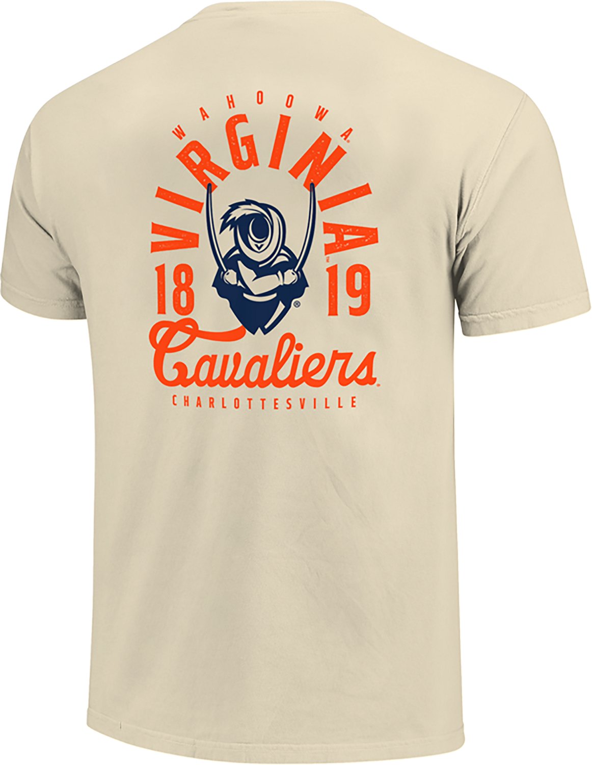 Image One Men's Virginia Mascot Overlay T-shirt - view number 3