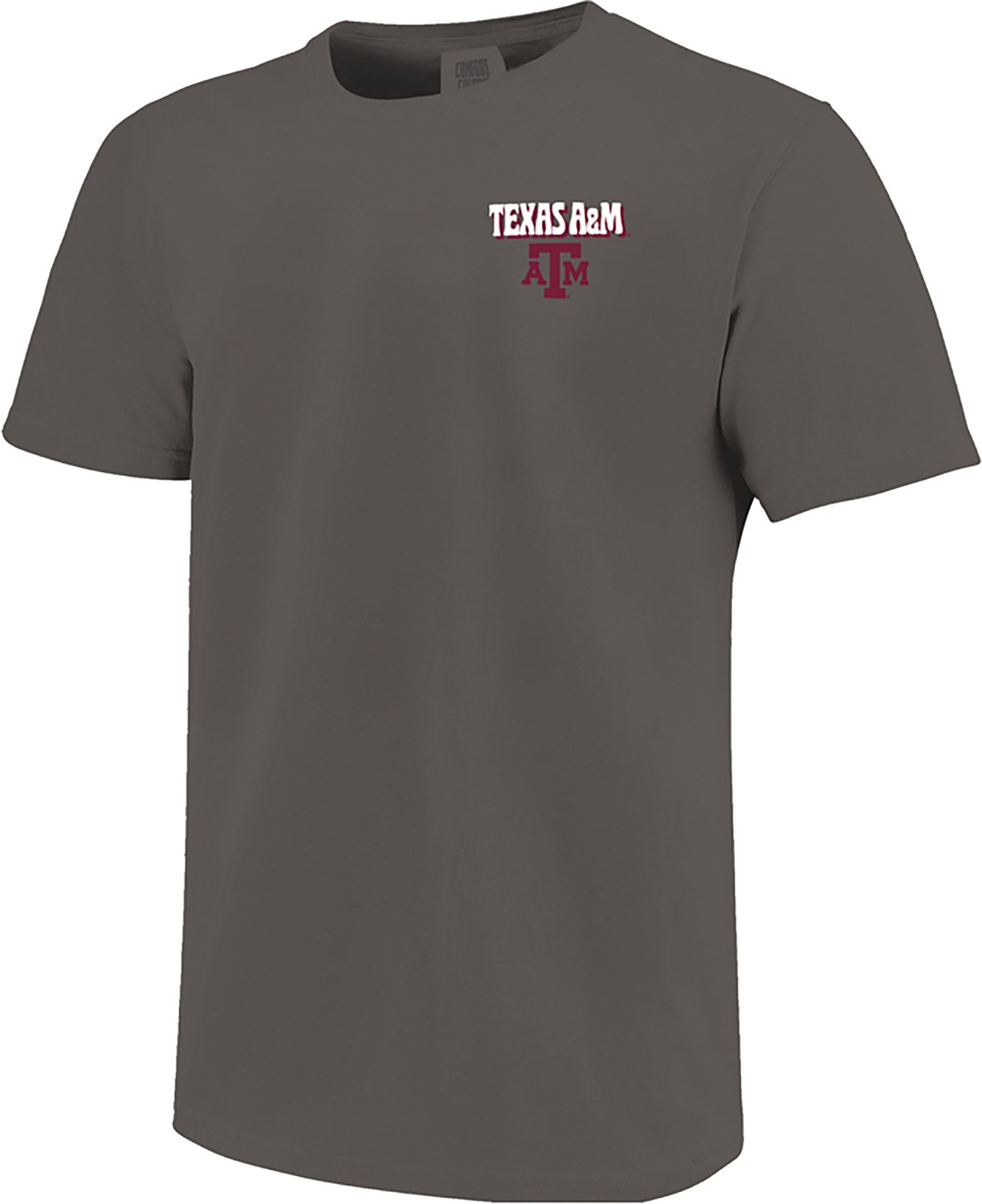 Image One Men's Texas A&M Stadium Statue Scene DS T-shirt - view number 2