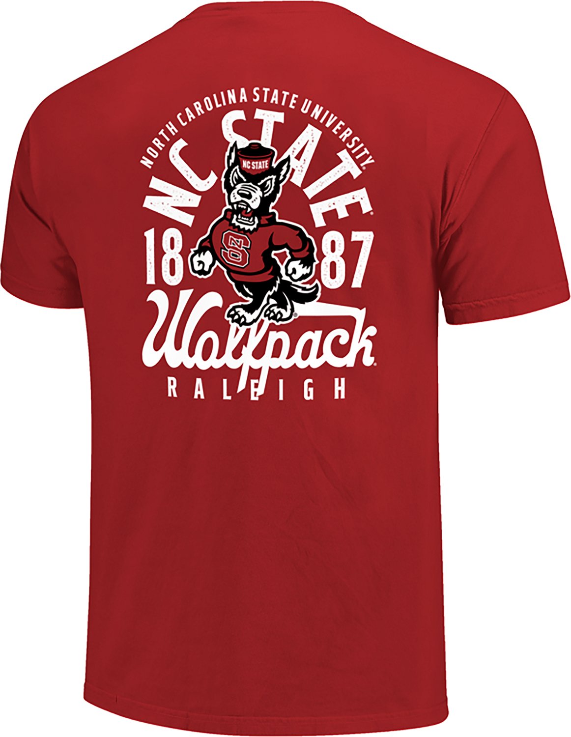 Image One Men's NC State Mascot Overlay DS T-shirt - view number 3