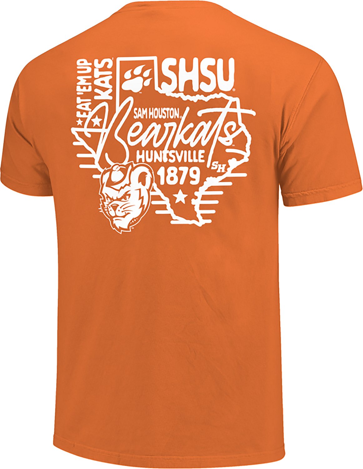 Image One Men's Sam Houston State Drawn State Phrases DS T-shirt - view number 3