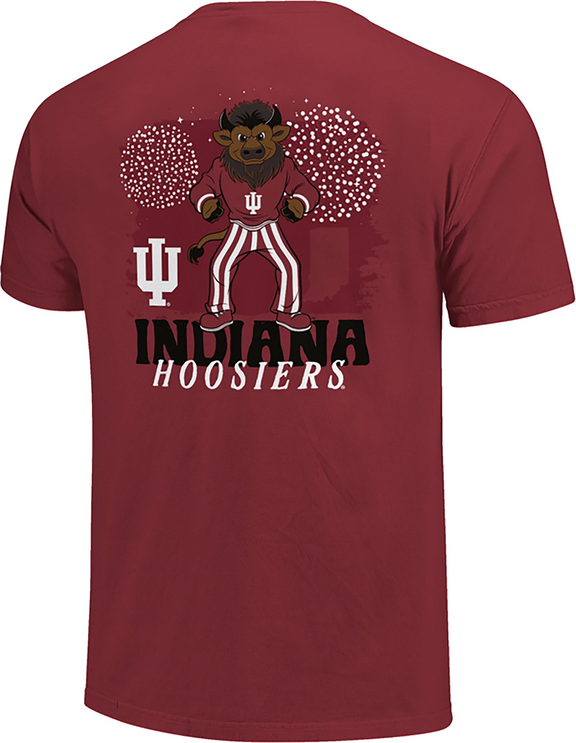 Image One Men's Indiana Fireworks Mascot DS T-shirt - view number 3