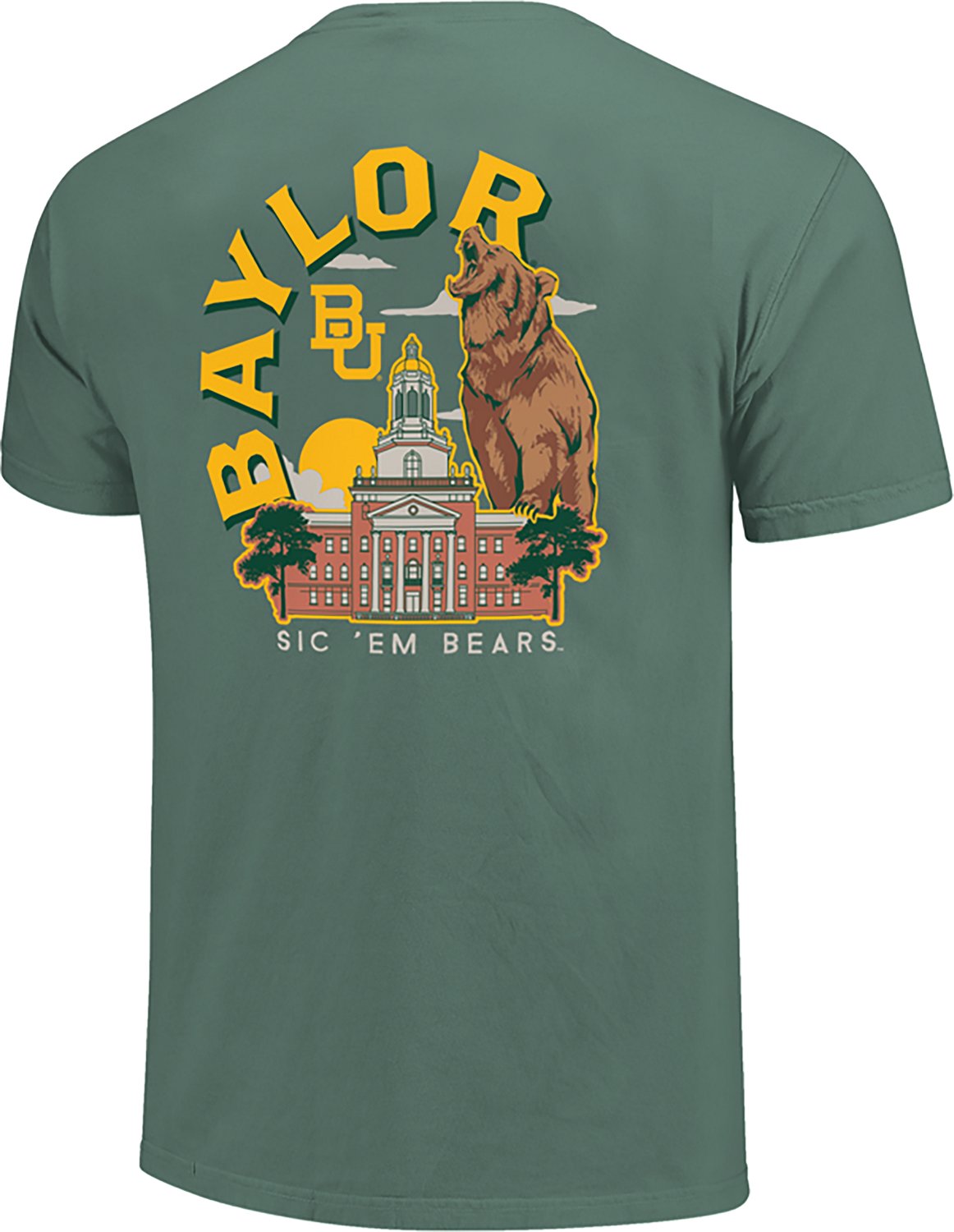 Image One Men's Baylor Mascot Building DS T-shirt - view number 3