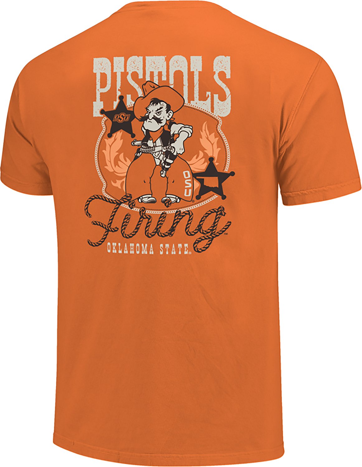 Image One Men's Oklahoma State Western Frame Poster DS T-shirt - view number 3