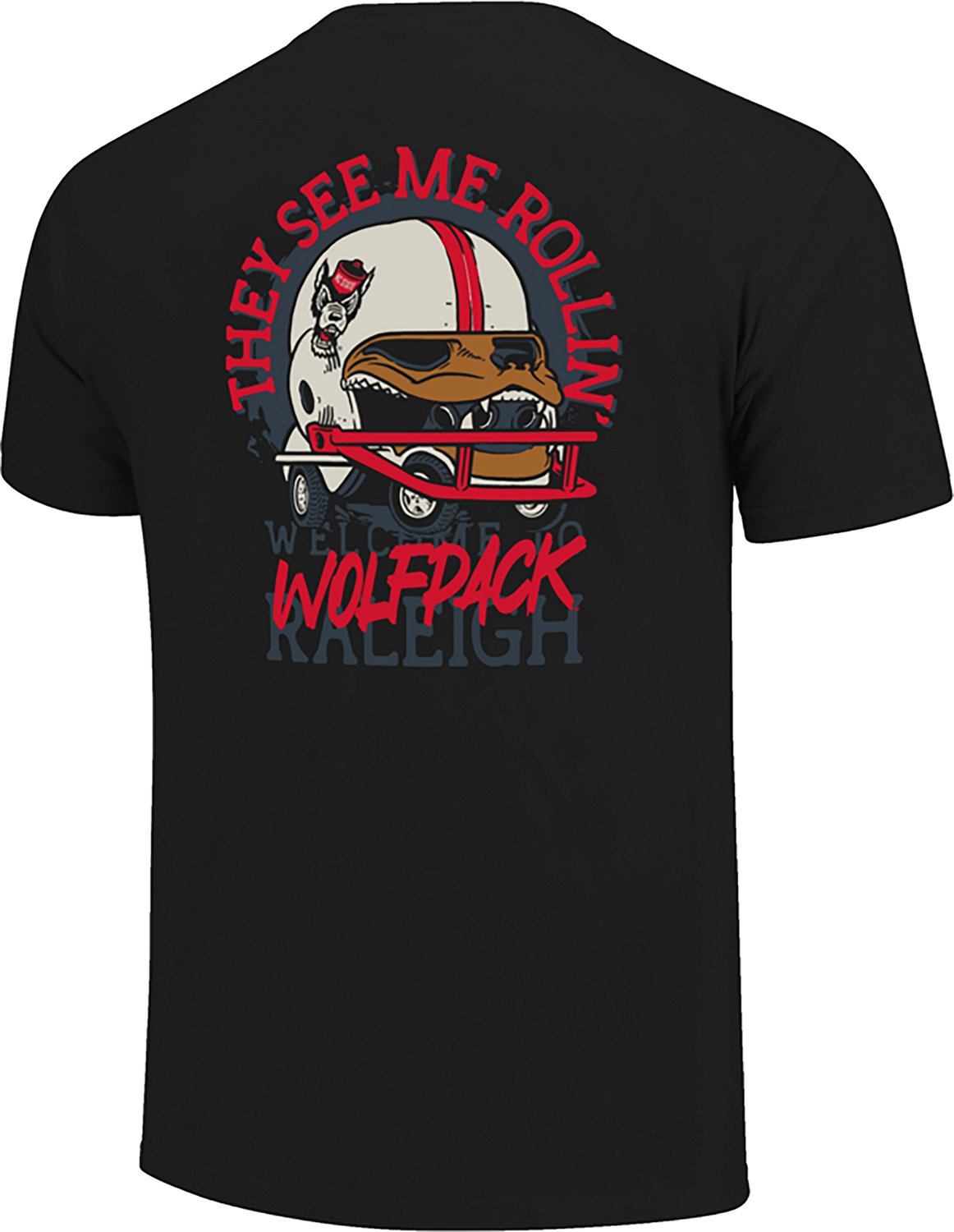 Image One Men's NC State See Me Rollin DS T-shirt - view number 3