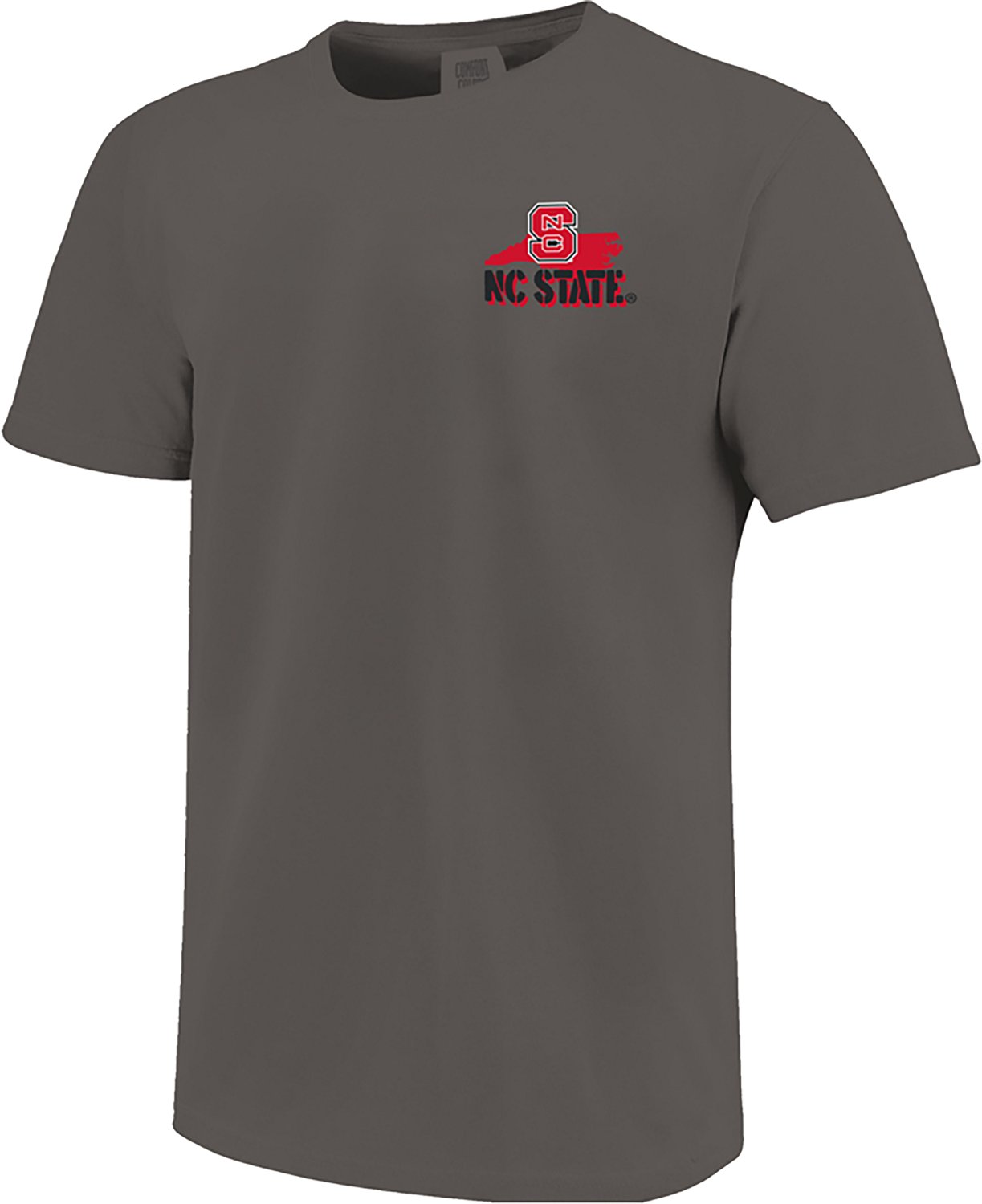 Image One Men's NC State Pointing Mascot Stencil DS T-shirt - view number 2