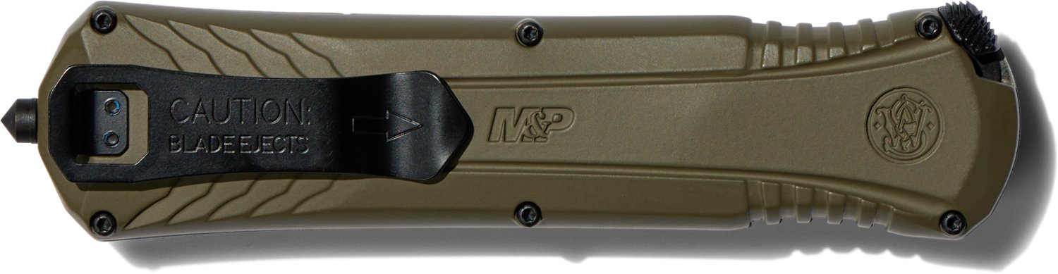 Smith & Wesson M&P Assisted OTF OD Green Hunting Knife - view number 3
