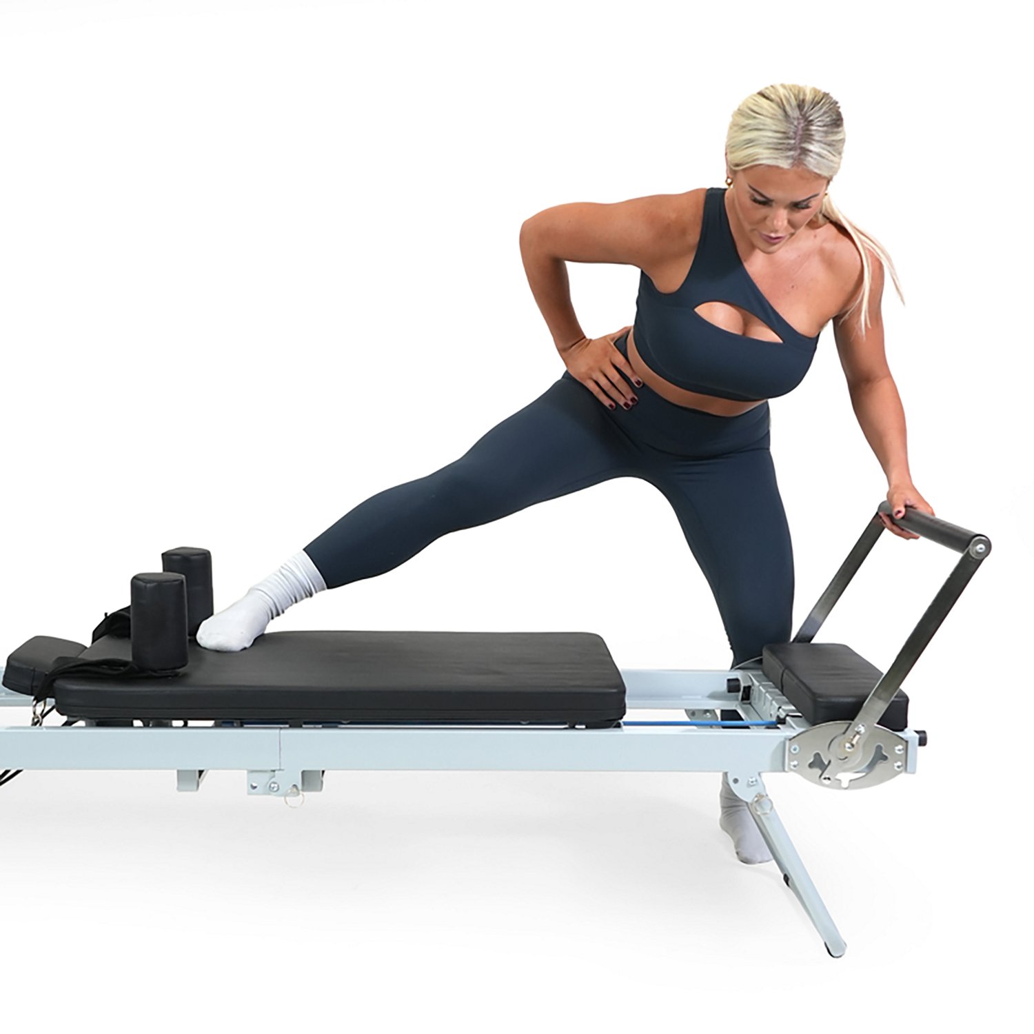 PRCTZ Folding Pilates Reformer Machine for Home Gym - view number 7