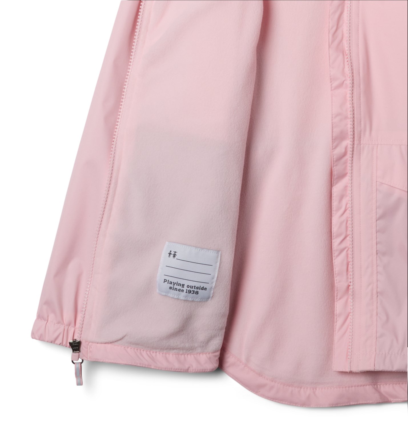 Columbia Sportswear Girls' Rainy Trails™ II Fleece Lined Jacket - view number 3