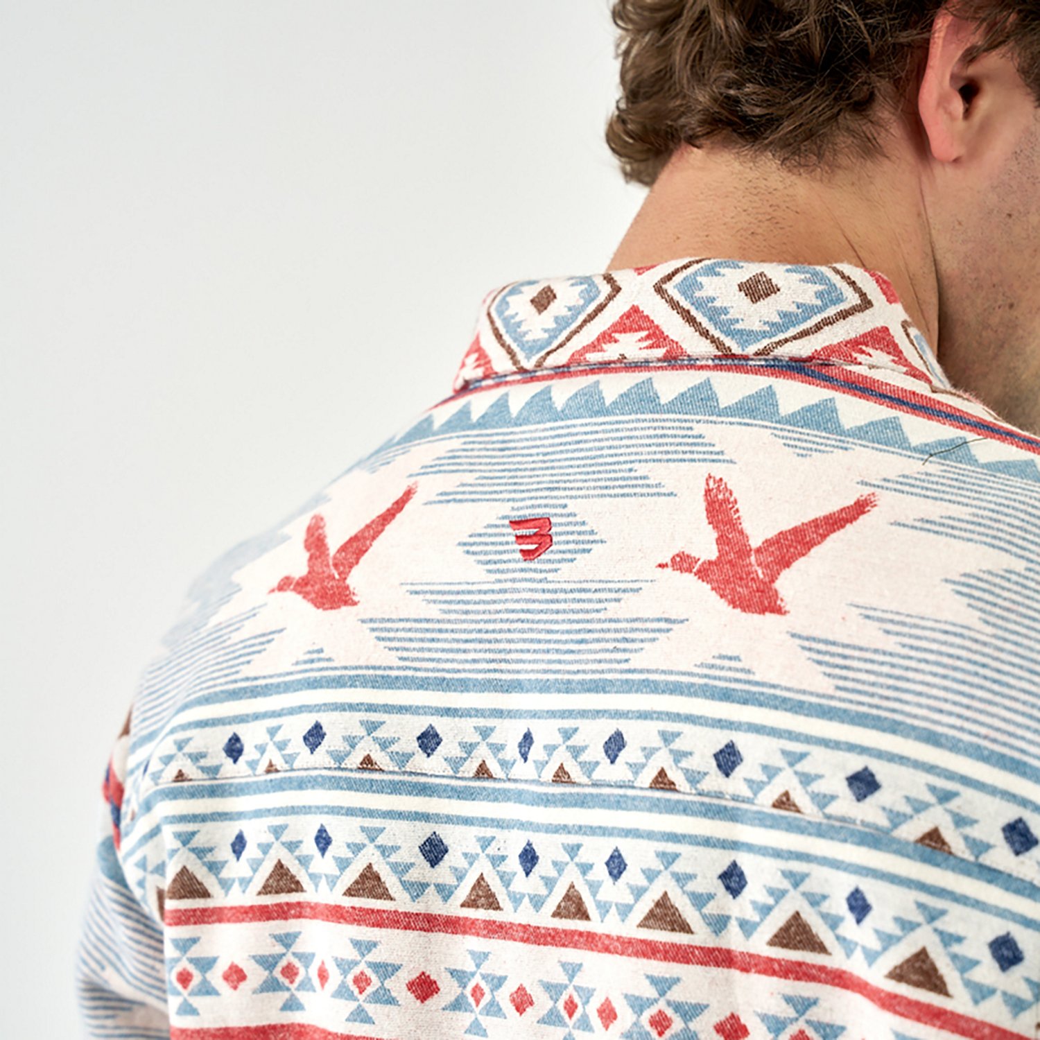 Burlebo Men's Vintage Heavyweight Flannel Shirt - view number 5