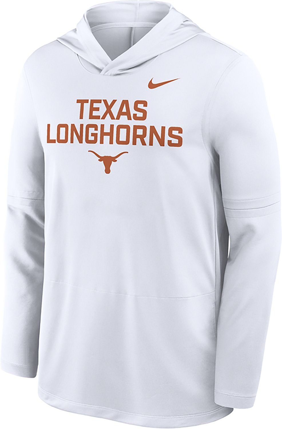 Nike Men's Texas Dri-FIT Team Over Logo LWT Long Sleeve Hoodie Top - view number 2