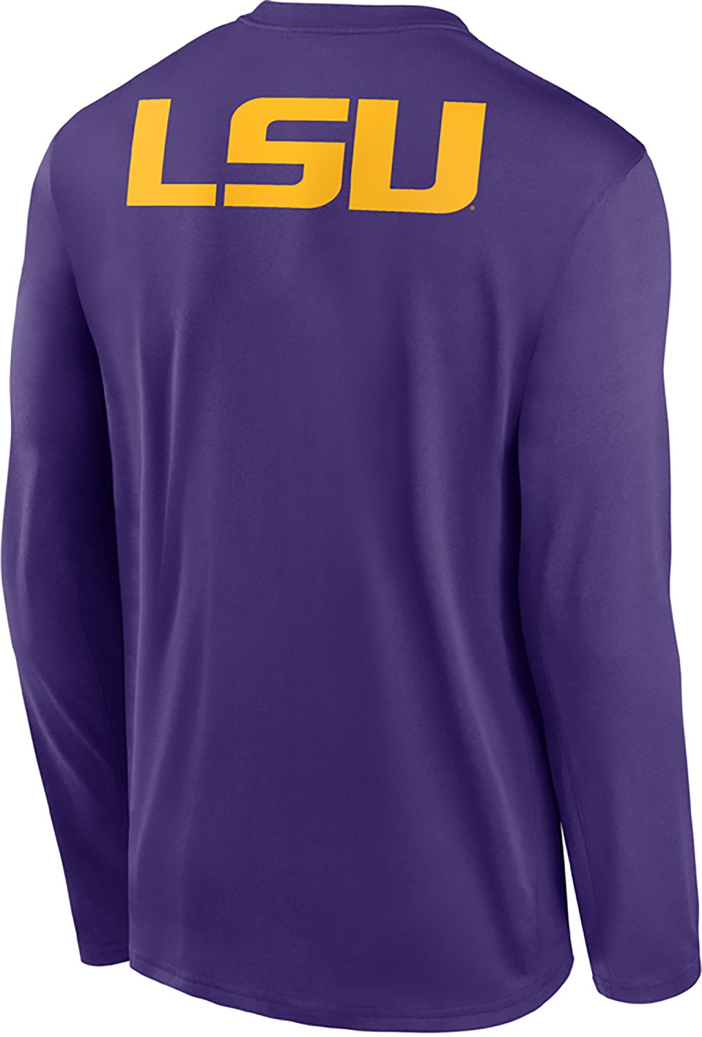 Nike Men's LSU Legend 2 Hit Long Sleeve T-shirt - view number 3