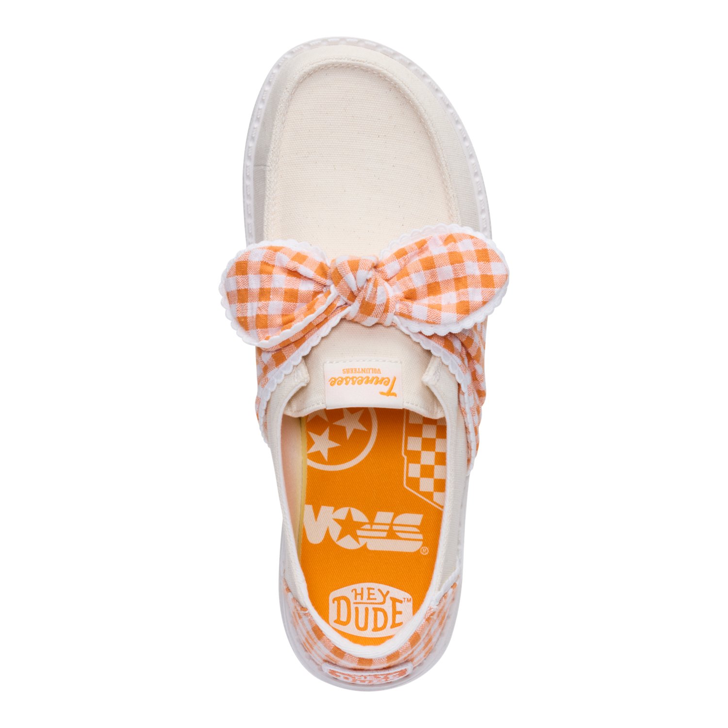 HEYDUDE Women's Tennessee Volunteers Wendy Casual Slip On Shoe - view number 5