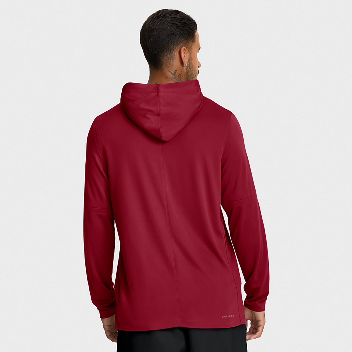 Nike Men's Alabama Dri-FIT Team Over Logo LWT Long Sleeve Hoodie Top - view number 5