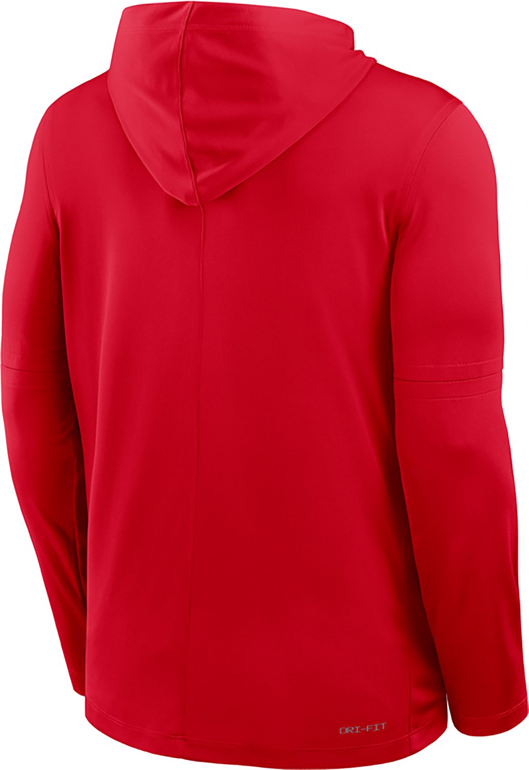 Nike Men's Ohio State Dri-FIT Team Over Logo LWT Long Sleeve Hoodie Top - view number 3