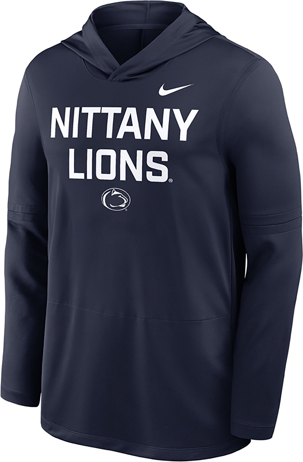 Nike Men's Penn State Dri-FIT Team Over Logo LWT Long Sleeve Hoodie Top - view number 2