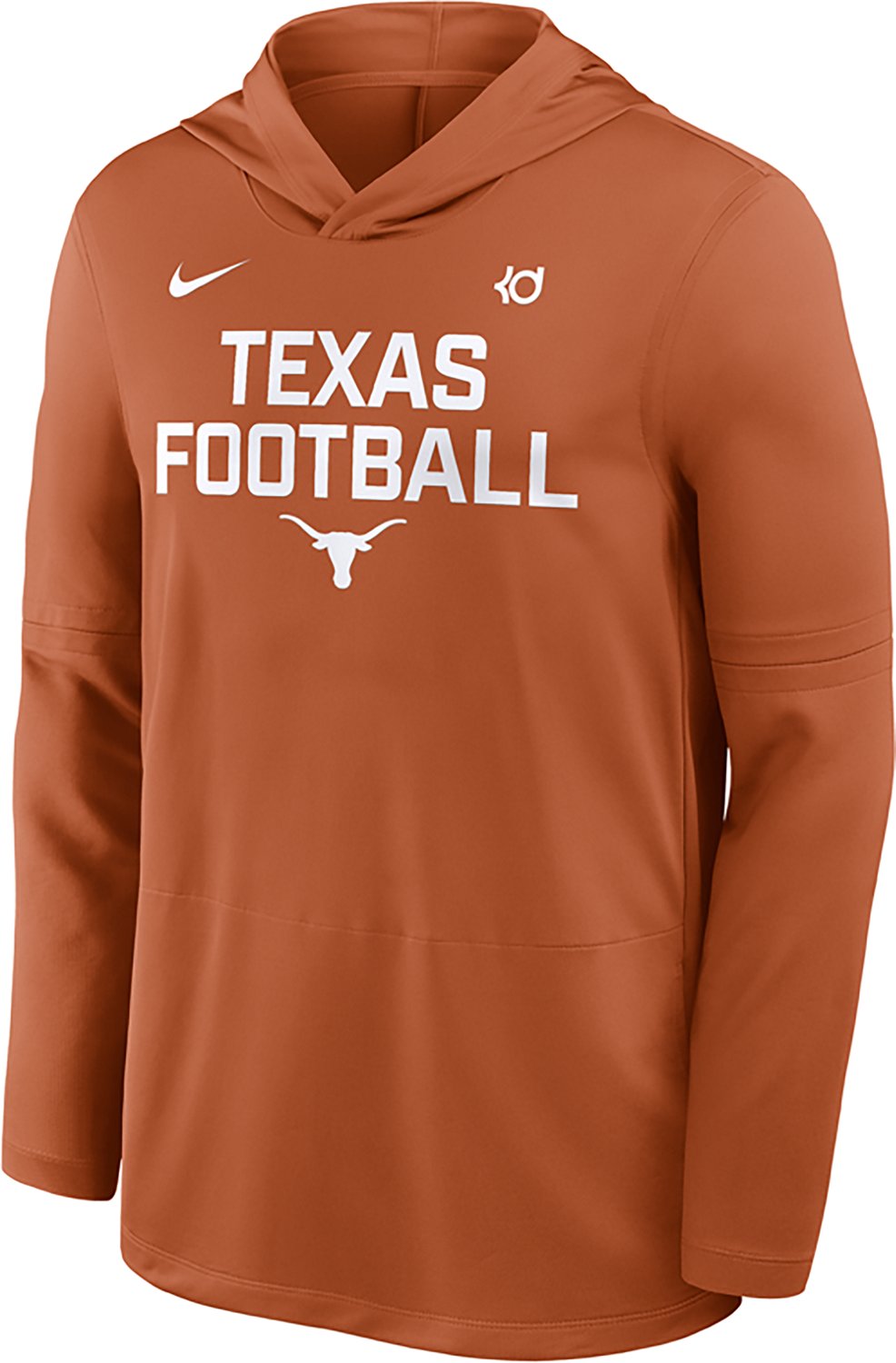 Nike Men's Texas Dri-FIT Team Over Logo LWT Long Sleeve Hoodie Top - view number 3