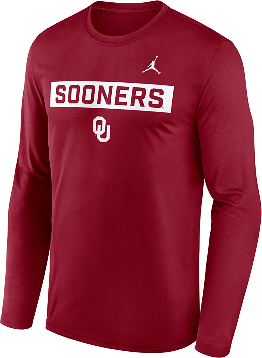 Jordan Men's Oklahoma Legend 2 Hit Long Sleeve T-shirt - view number 3