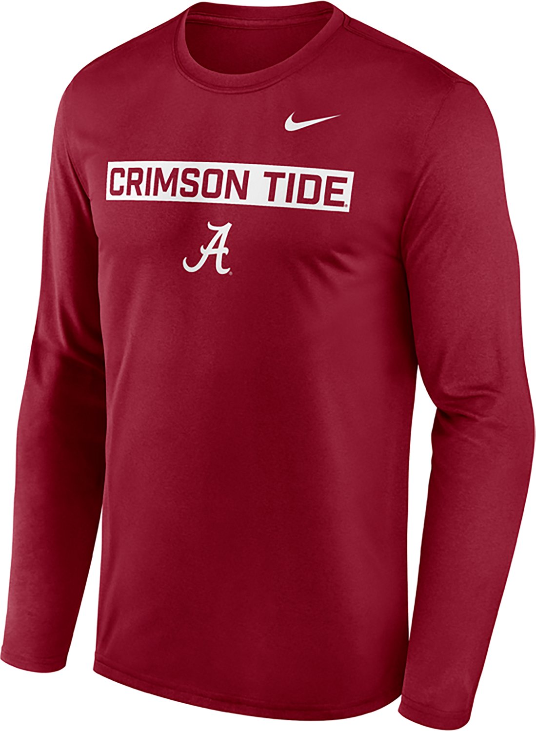 Nike Men's Alabama Legend 2 Hit Long Sleeve T-shirt - view number 2