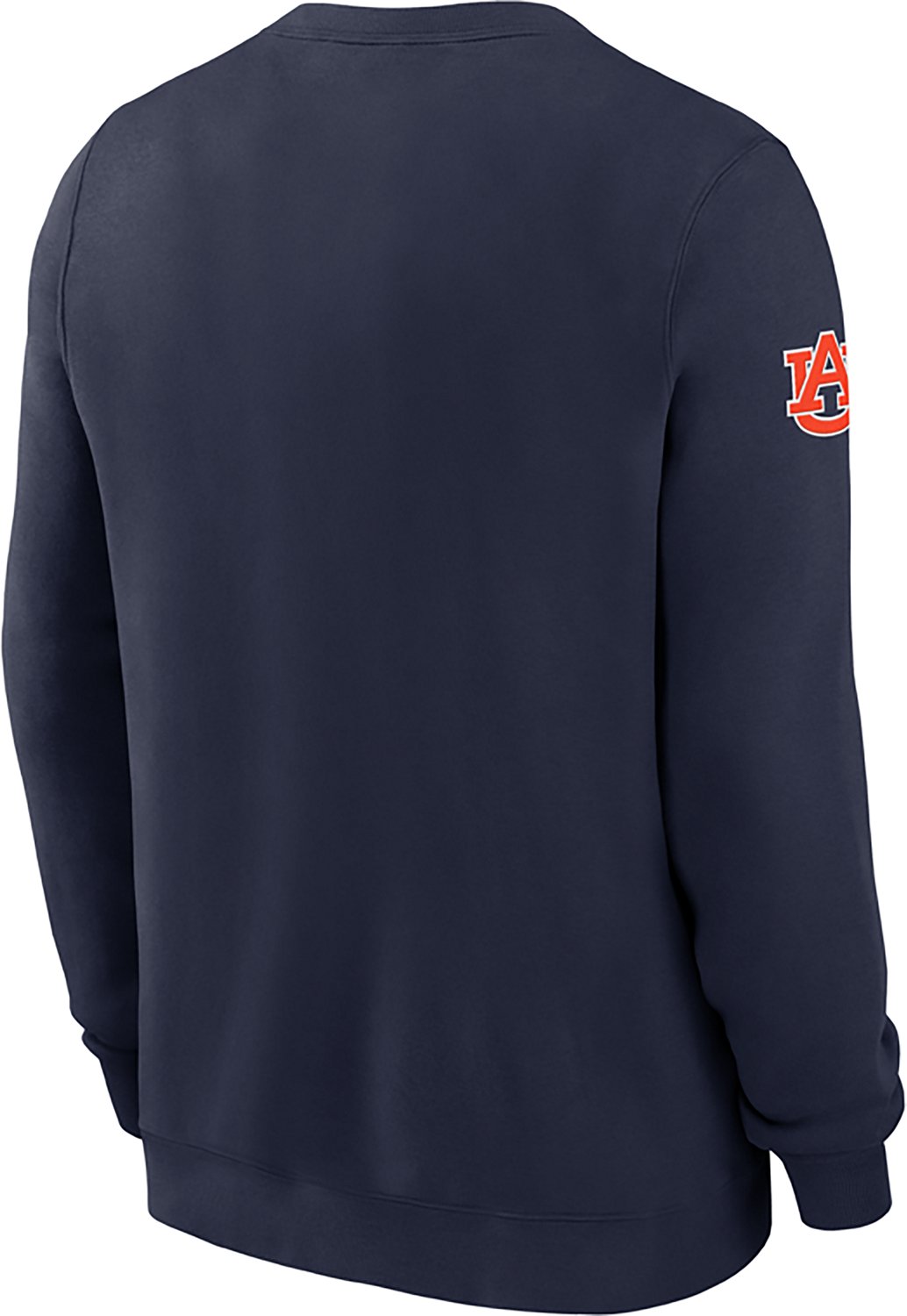 Nike Men's Auburn Block Team Fleece Club Crew Sweatshirt - view number 3