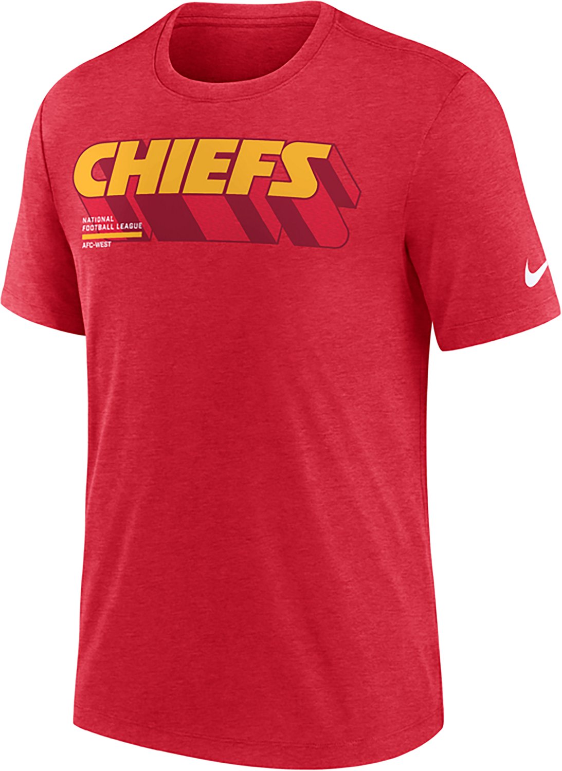 Nike Men's Chiefs Triblend T-shirt - view number 2