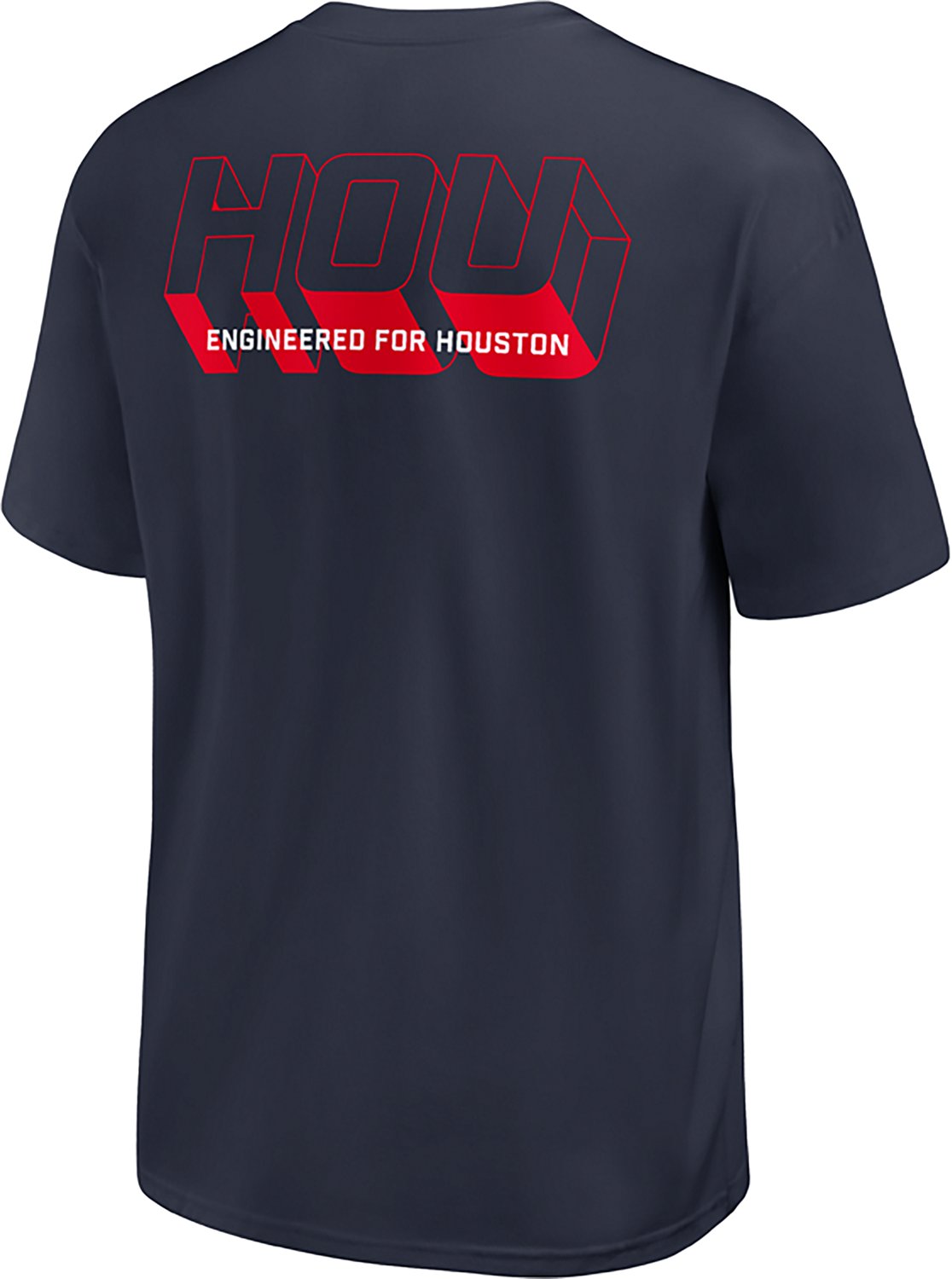 Nike Men's Houston Texans Essential Heavy Max 90 Graphic T-shirt - view number 3