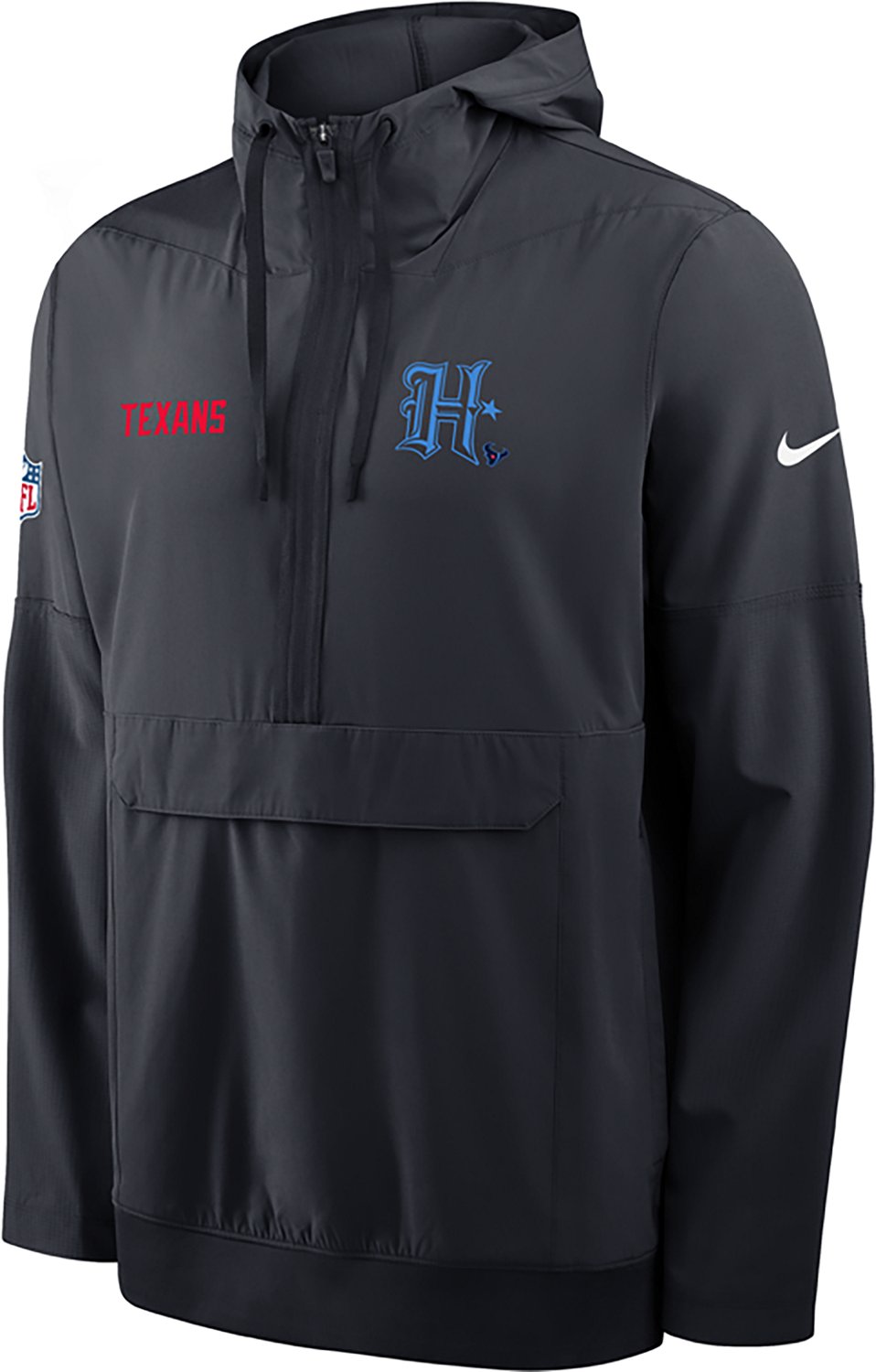 Nike Men's Texans Alt Sideline Anorak Jacket - view number 2