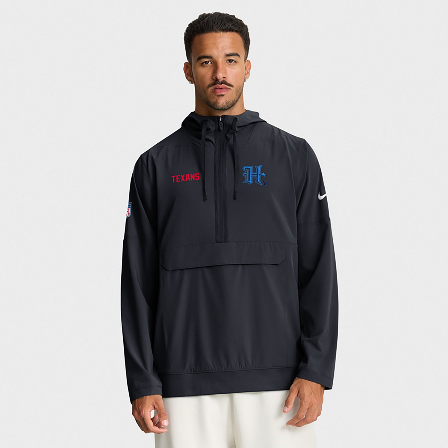 Nike Men's Texans Alt Sideline Anorak Jacket - view number 4