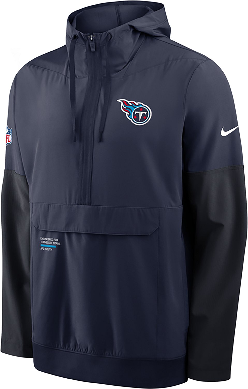 Nike Men's Titans Sideline Anorak Jacket - view number 2