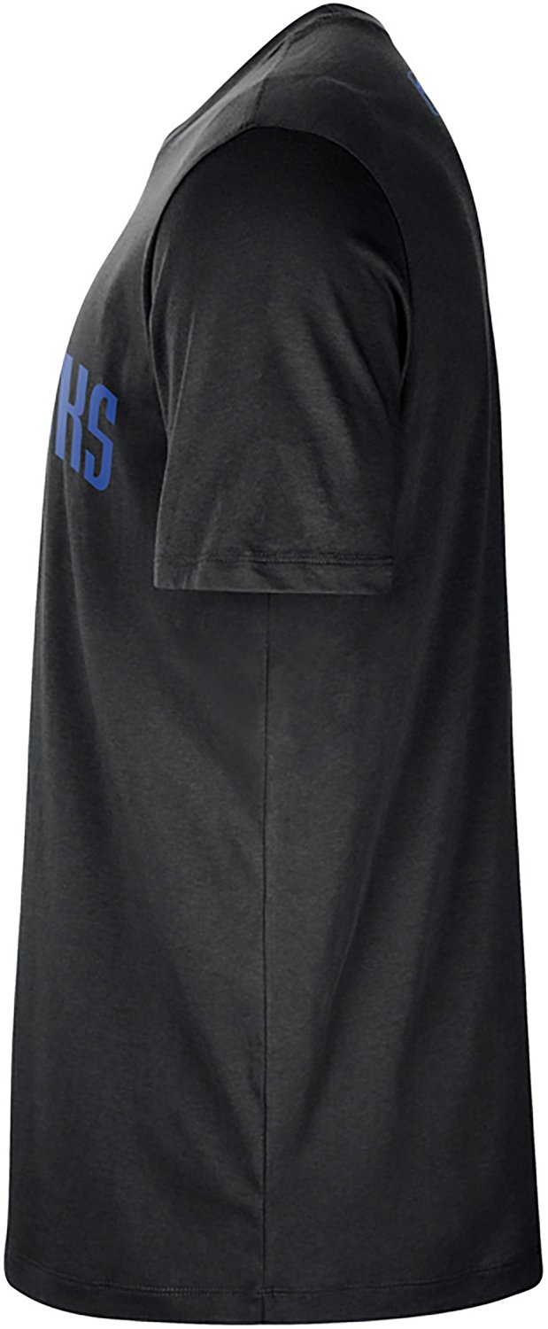 Nike Men's Dallas Mavericks Essential Wordmark Short Sleeve T-shirt - view number 2