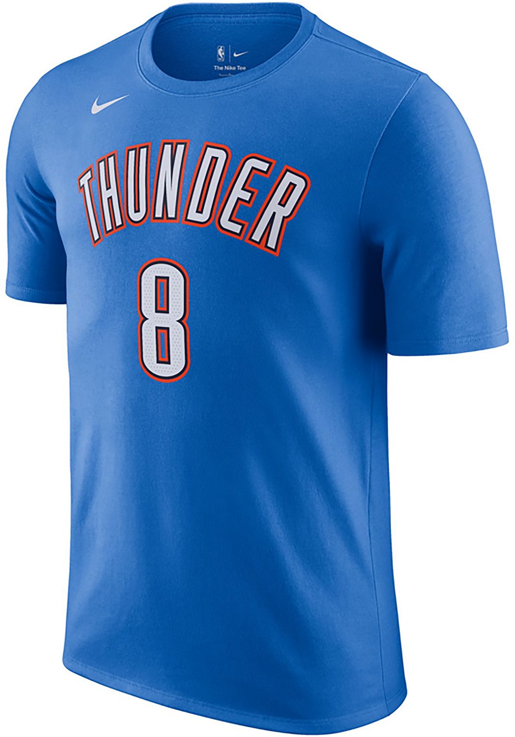 Nike Men's Oklahoma City Thunder Jalen Williams Icon Essential Name & Number Short Sleeve T-shirt - view number 2