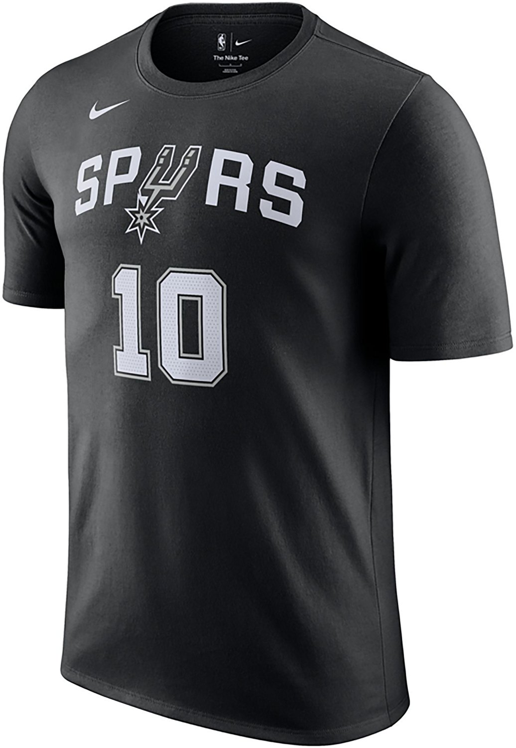 Nike Men's San Antonio Spurs Jeremy Sochan Essential Name & Number Short Sleeve T-shirt - view number 2