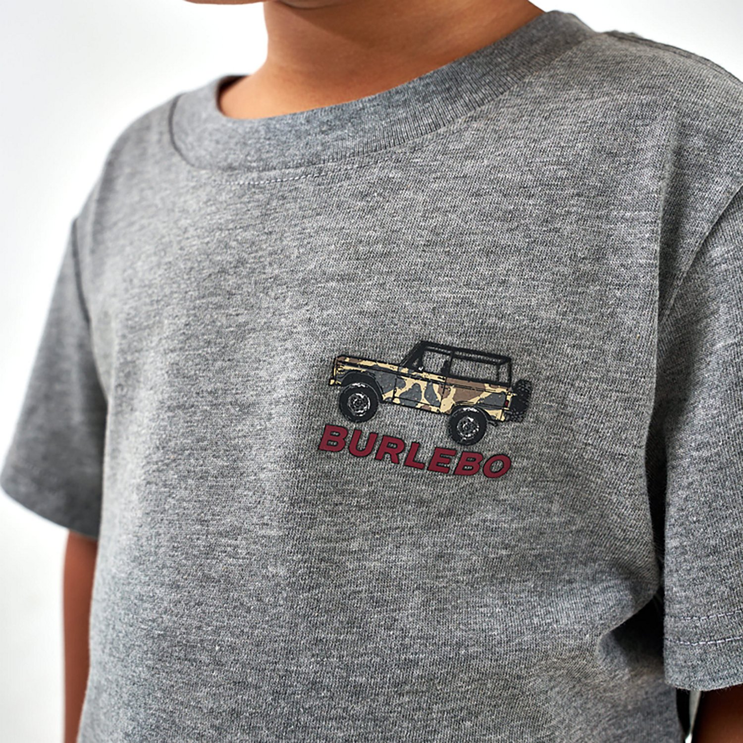 BURLEBO Boys' Off Road Bronco Short Sleeve T-shirt