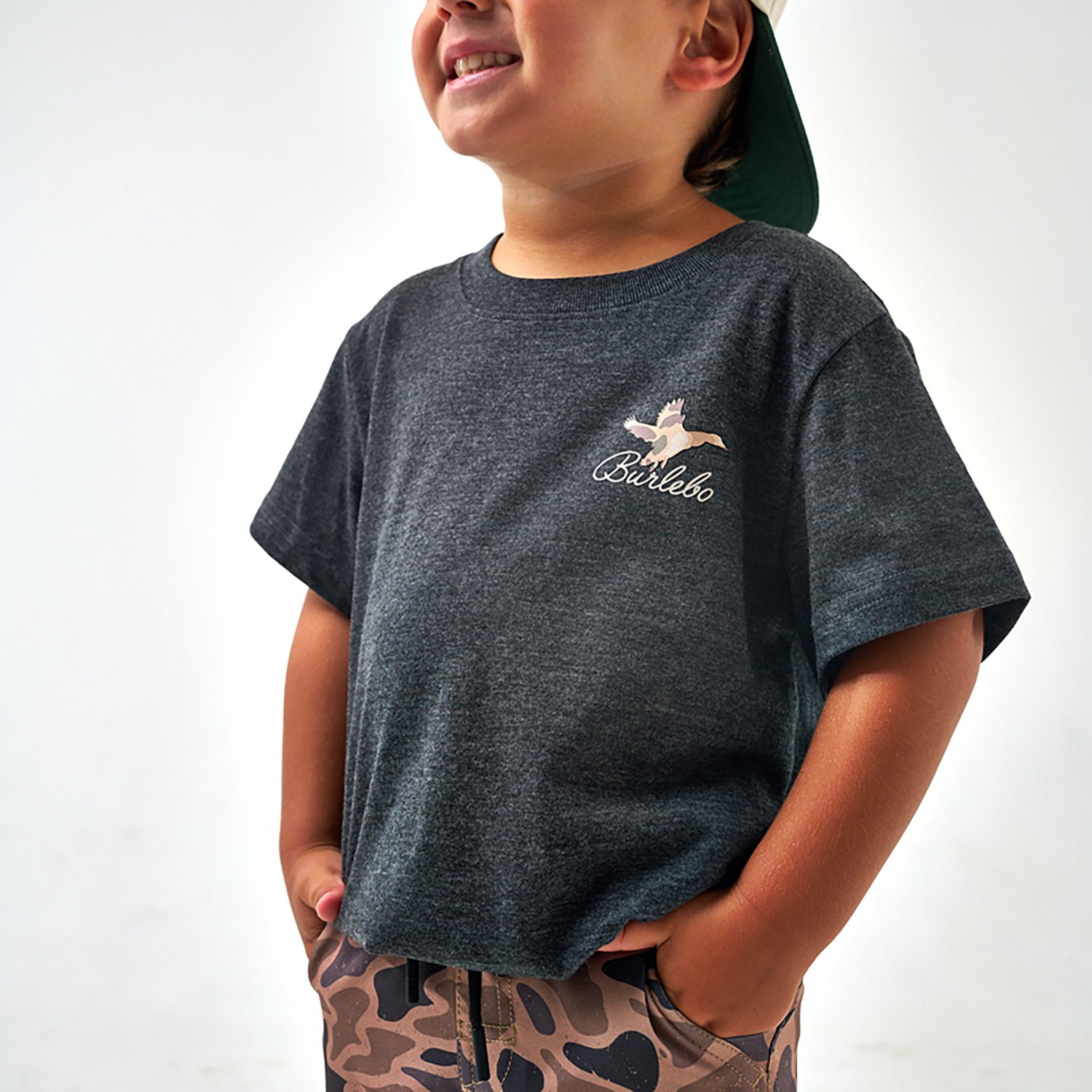 BURLEBO Boys' Ducks Flying In Short Sleeve T-shirt - view number 2