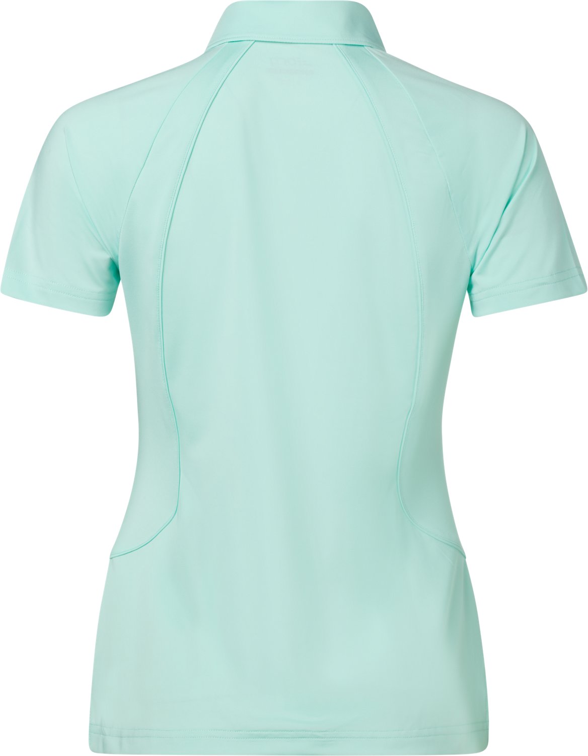 BCG Women's Tennis Piped Zip Polo Shirt - view number 2