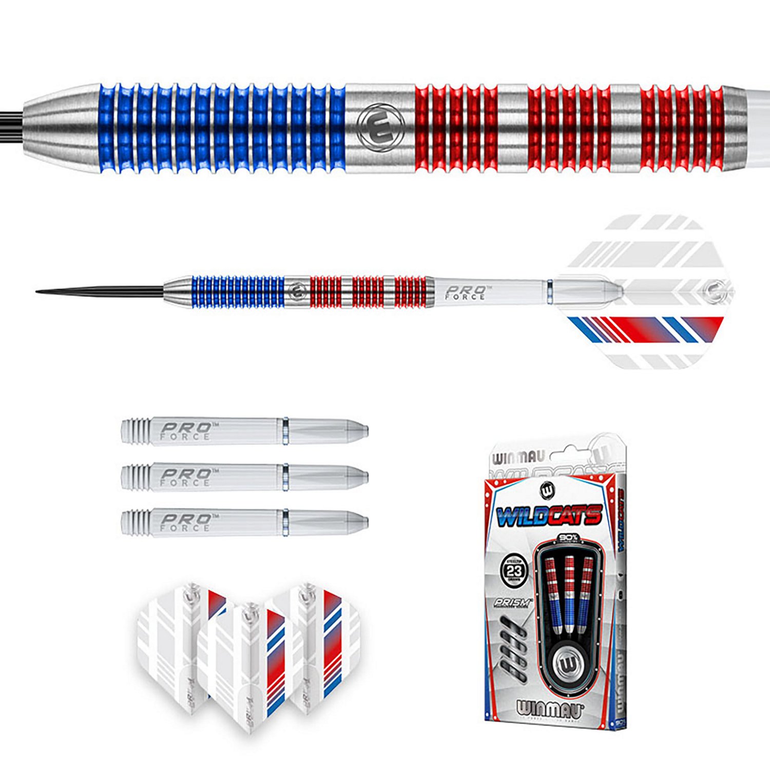 Winmau Wildcats Tungsten 23 g Darts 3-Pack