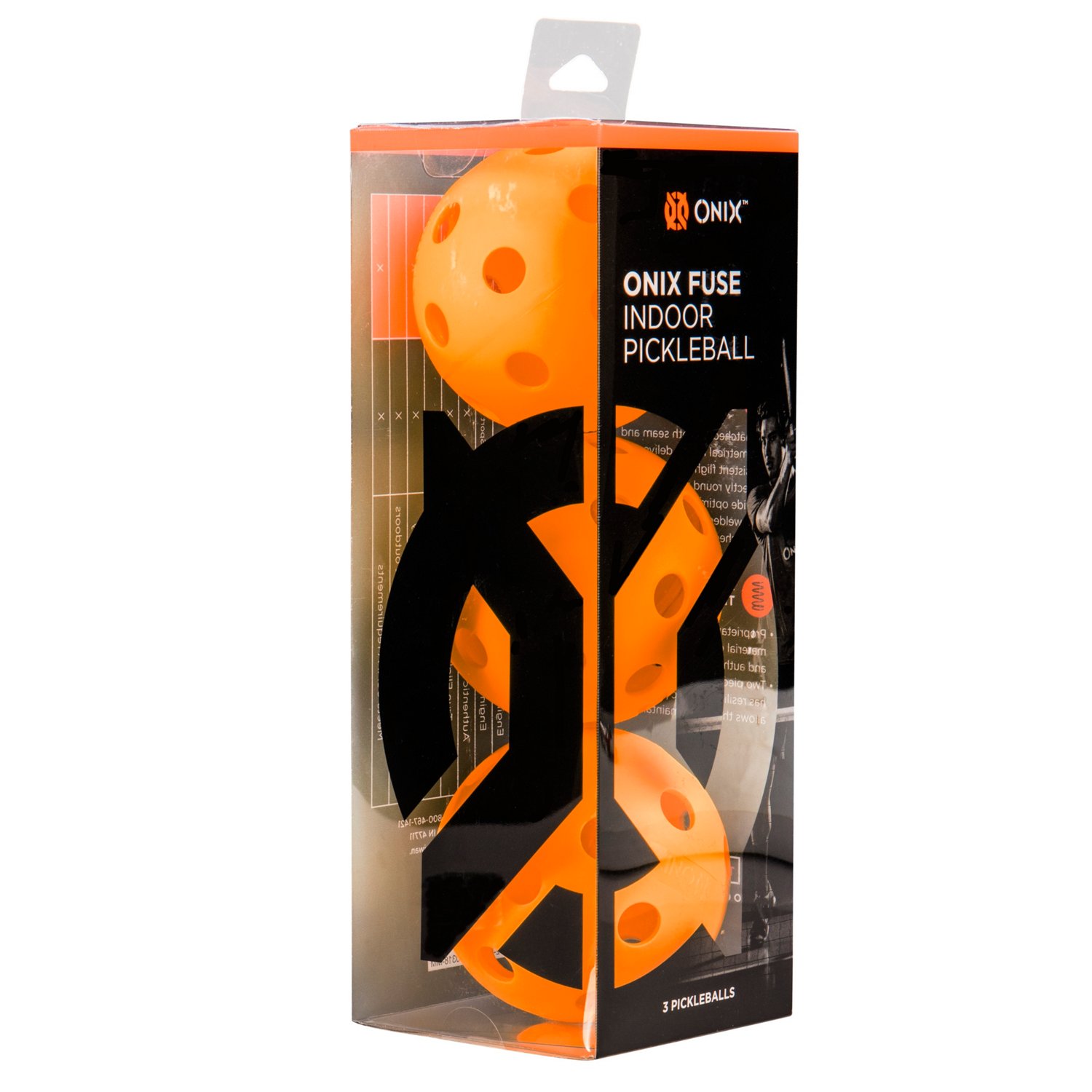 Onix Fuse Indoor Pickleball Balls 3-Pack - view number 8