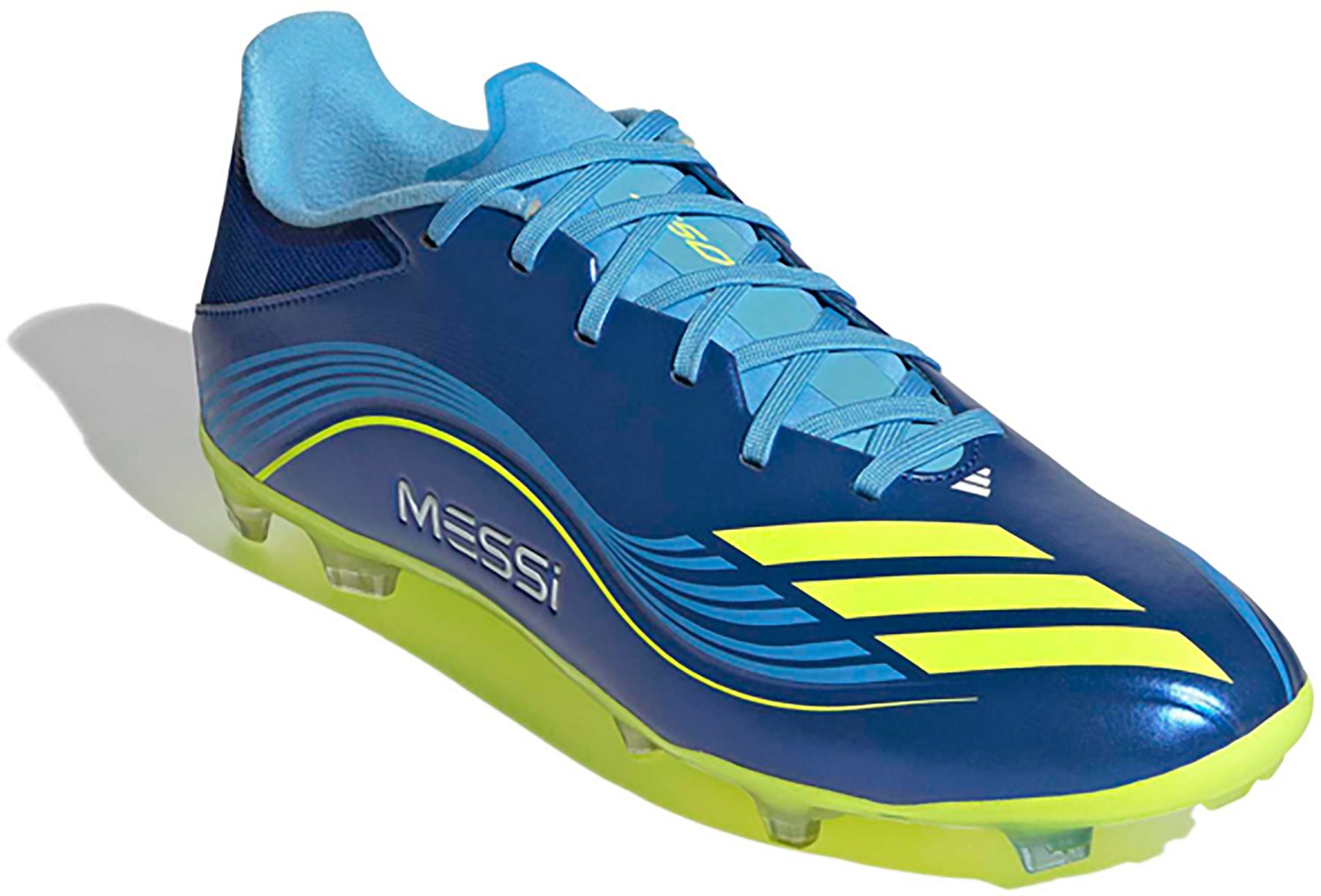 adidas Adults' F50 League FG/MG Messi Soccer Cleats                                                                              - view number 3