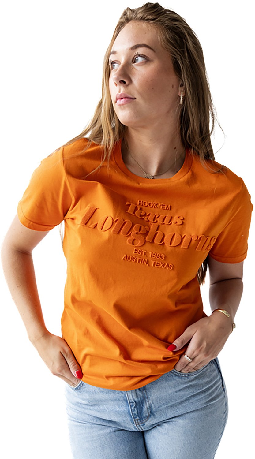 Gameday Social Women's Texas Longhorns Hansen Brush T-shirt - view number 2